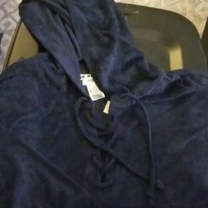 VS Pink Sporty Terry Cloth Top